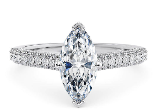 Bloomsbury Marquise Shape Thread Vintage 2.00 mm