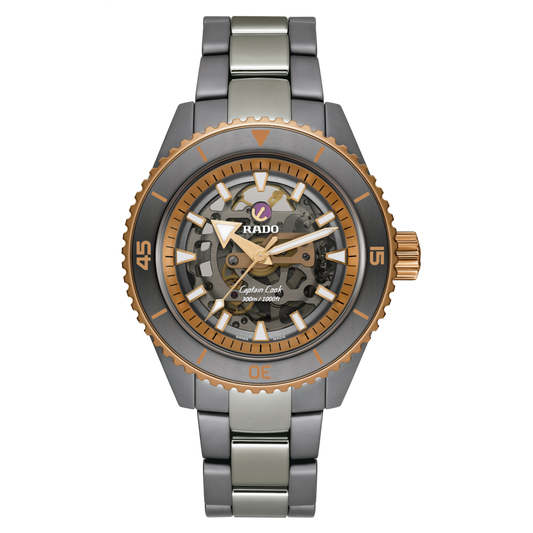Rado Captain Cook High-Tech Ceramic Skeleton R32148162