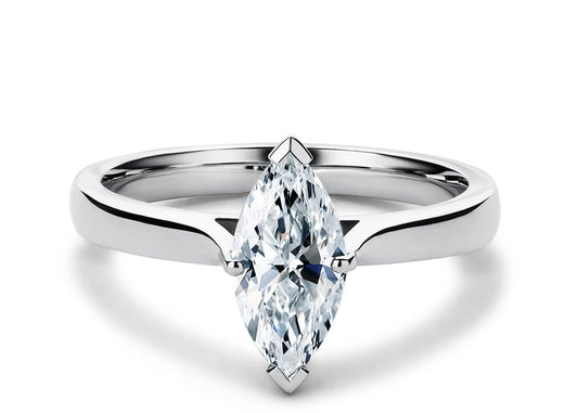 Contour Marquise Shape Solitaire 2.20 mm
