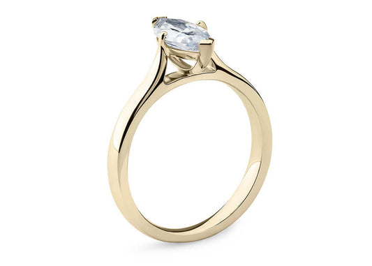 Contour Marquise Shape Solitaire 2.20 mm