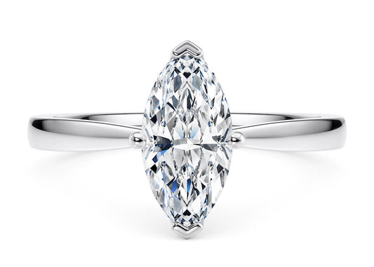 Delicacy Marquise Shape Solitaire 2.00 mm
