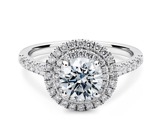 Empress Round Shape Castle Halo 1.80 mm