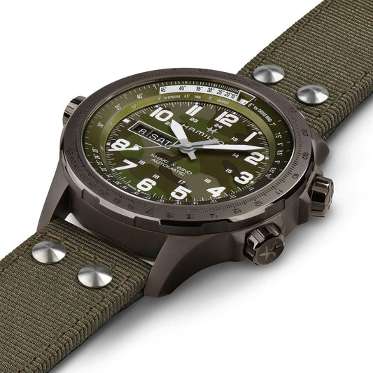 Khaki Aviation
X-Wind Day Date Auto H77775960