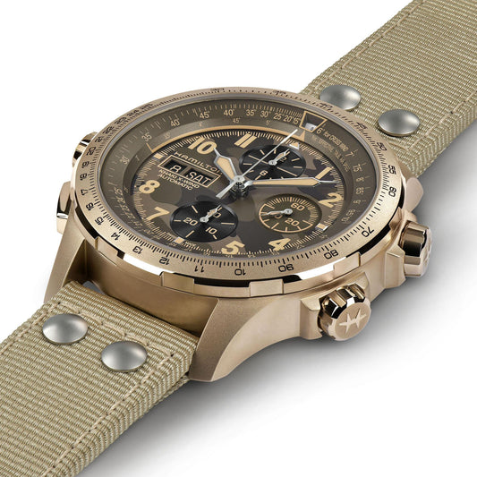 Khaki AviationX-Wind Auto Chrono H77916920