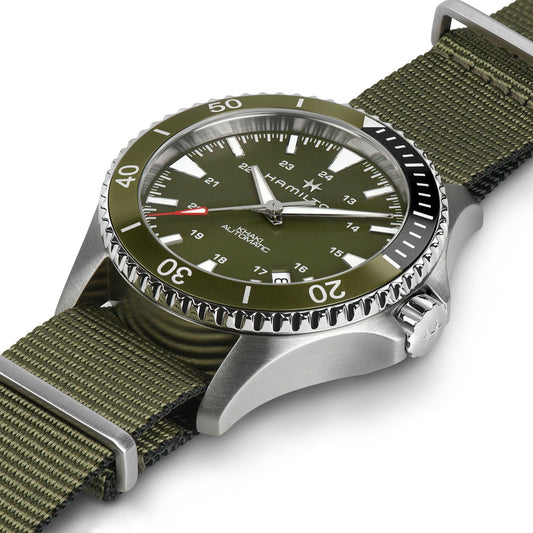 Khaki Navy Scuba Auto H82375961