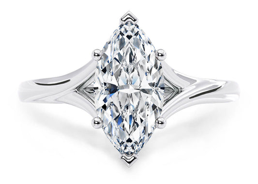 Hanover Marquise Shape Solitaire 1.80 mm