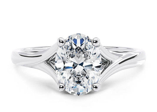 Hanover Oval Shape Solitaire 1.80 mm