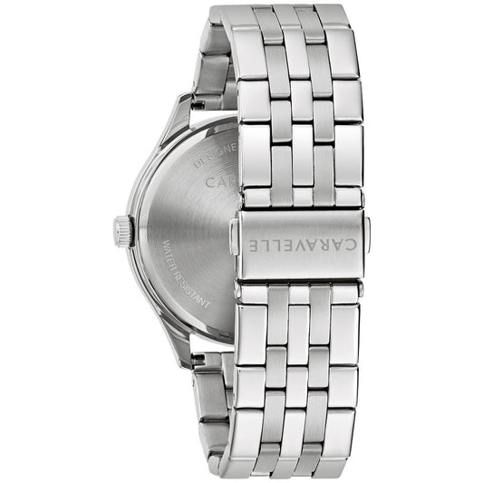 Bulova Caravelle Stainless Steel Classic CAR Mens Watch Watch 43B174