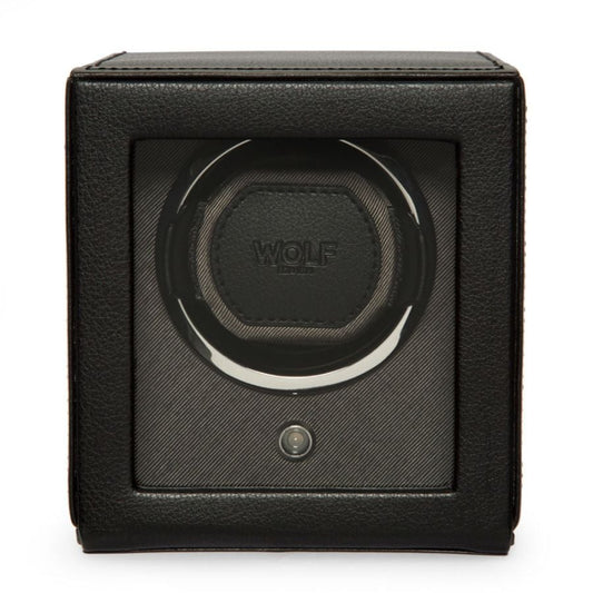 Wolf Cub Single Watch Winder with Cover 461103