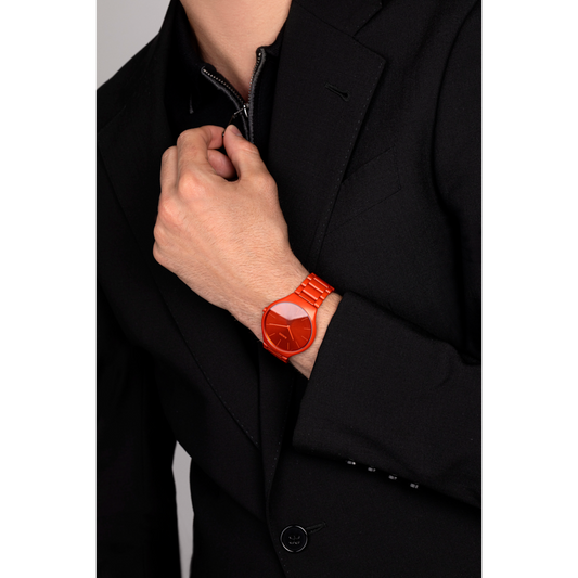 Rado True Round Thinline Les Couleurs™ Le Corbusier Powerful orange 4320S R27095652