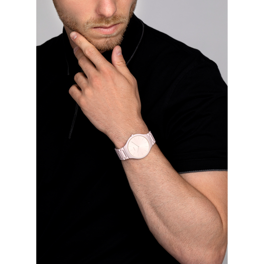 Rado True Round Thinline Les Couleurs™ Le Corbusier Pale sienna 32123 R27097672