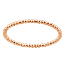 Load image into Gallery viewer, 14k Gold Stackable Beaded Band
