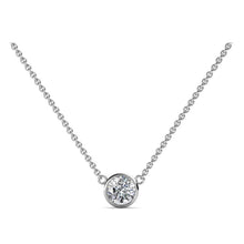 Load image into Gallery viewer, 14k 0.50ctw Diamond Solitaire Necklace
