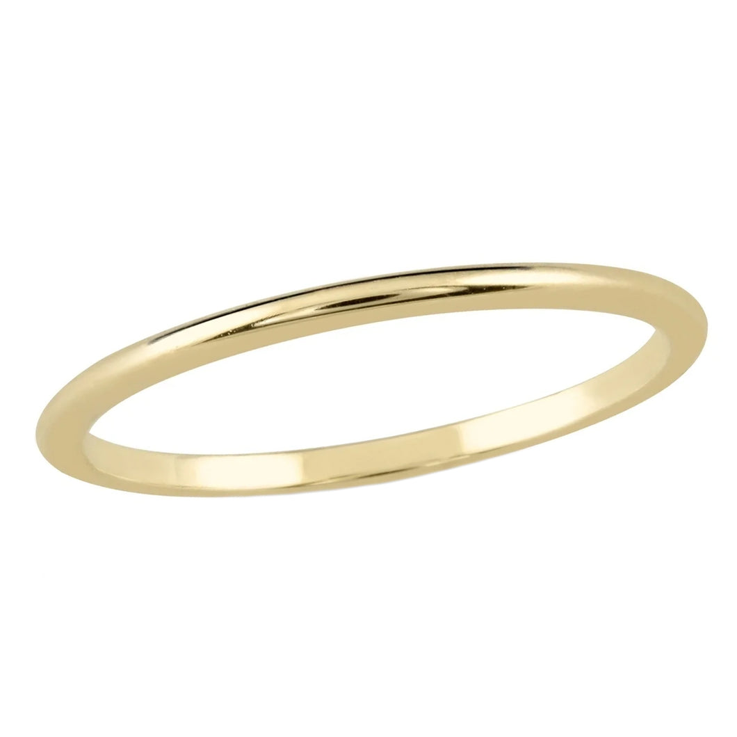 14k Gold Stackable Band