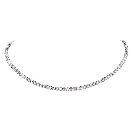 14K 1.50ctw Diamond Choker Necklace