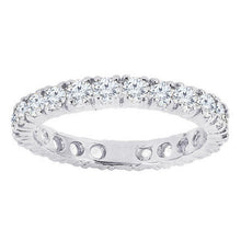 Load image into Gallery viewer, 14k 0.80ctw Diamond Stackable Eternity Ring
