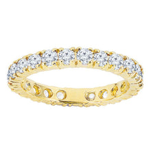 Load image into Gallery viewer, 14k 0.60ctw Diamond Stackable Eternity Ring
