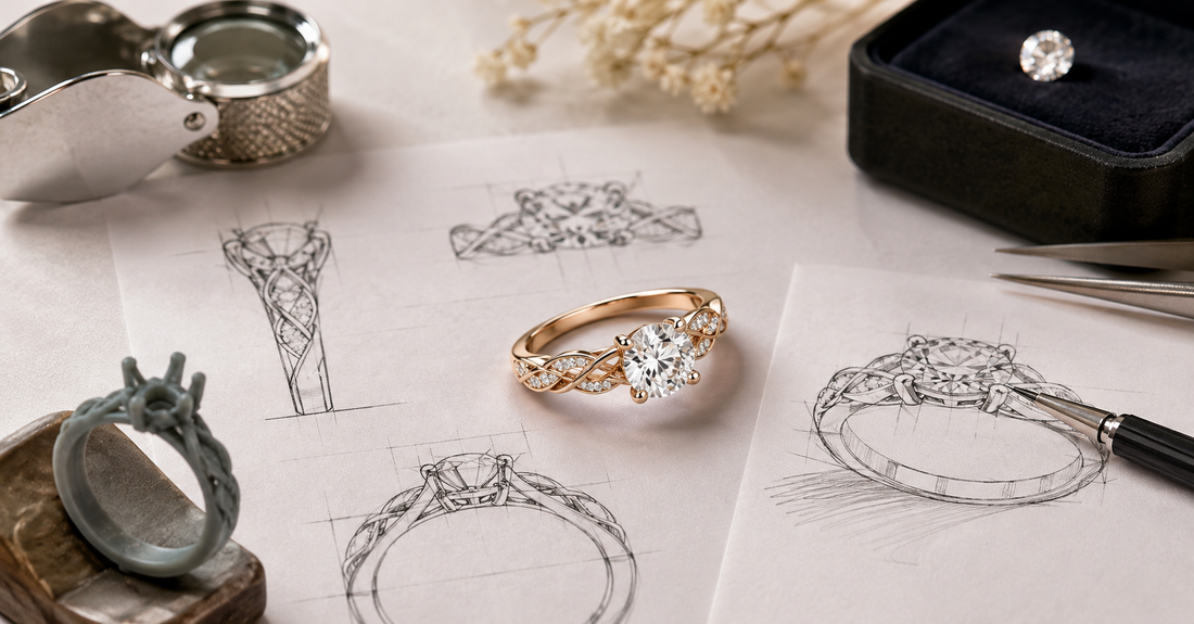 From Dream to Reality: The Step-by-Step Custom Jewelry CAD Process Explained