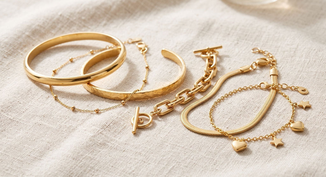 gold bracelets 