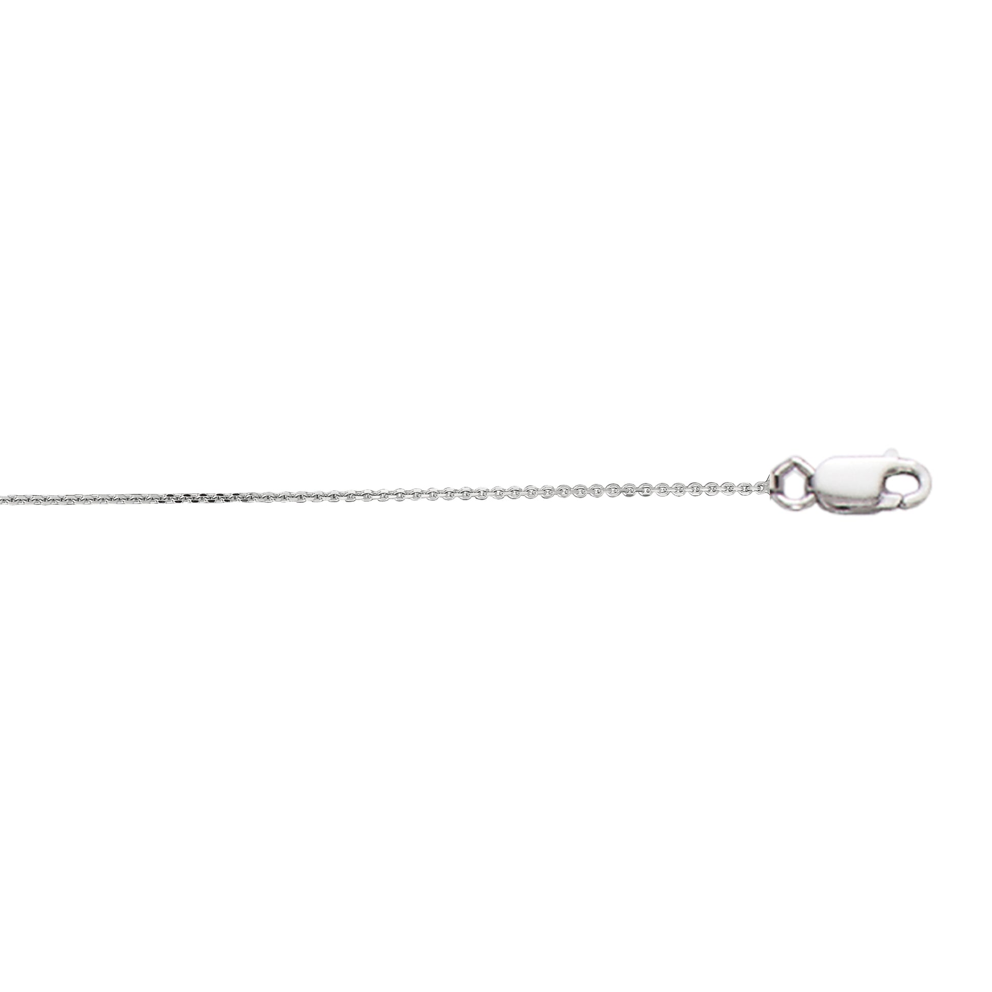 Royal Chain 10K Gold 0.87mm Diamond Cut Cable Chain 025LCAB