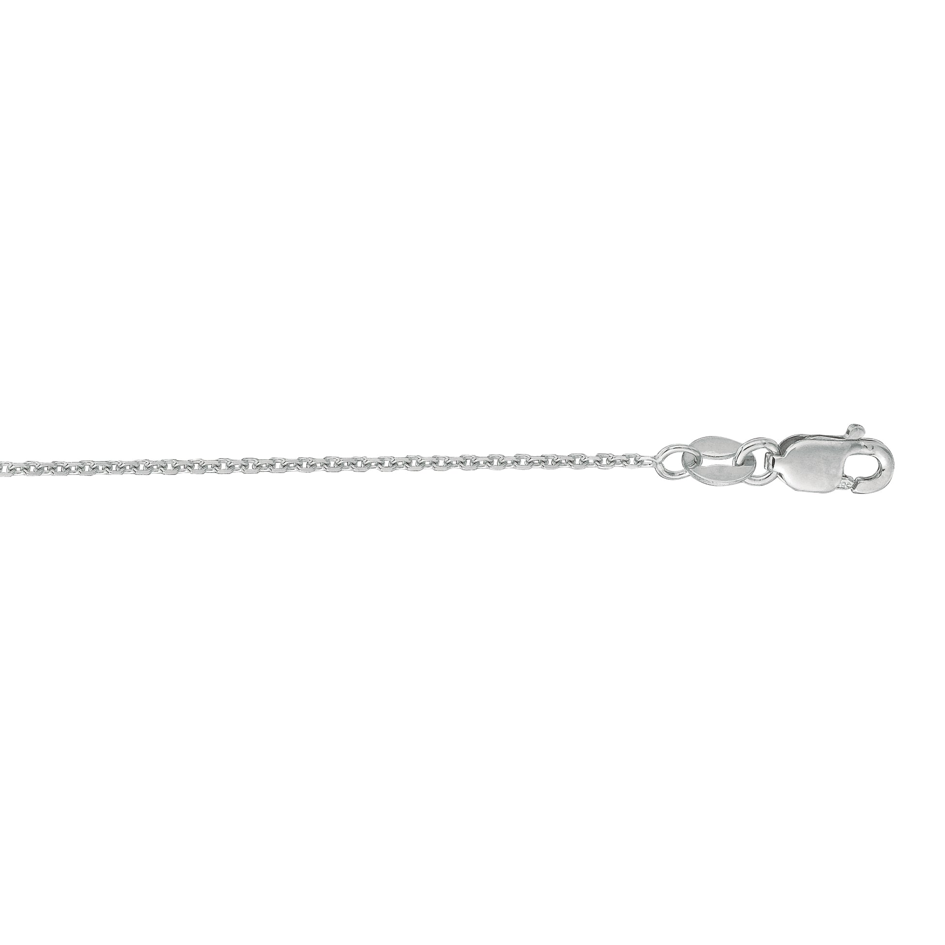 Royal Chain 10K Gold 1.1mm Diamond Cut Cable Chain 030LCAB