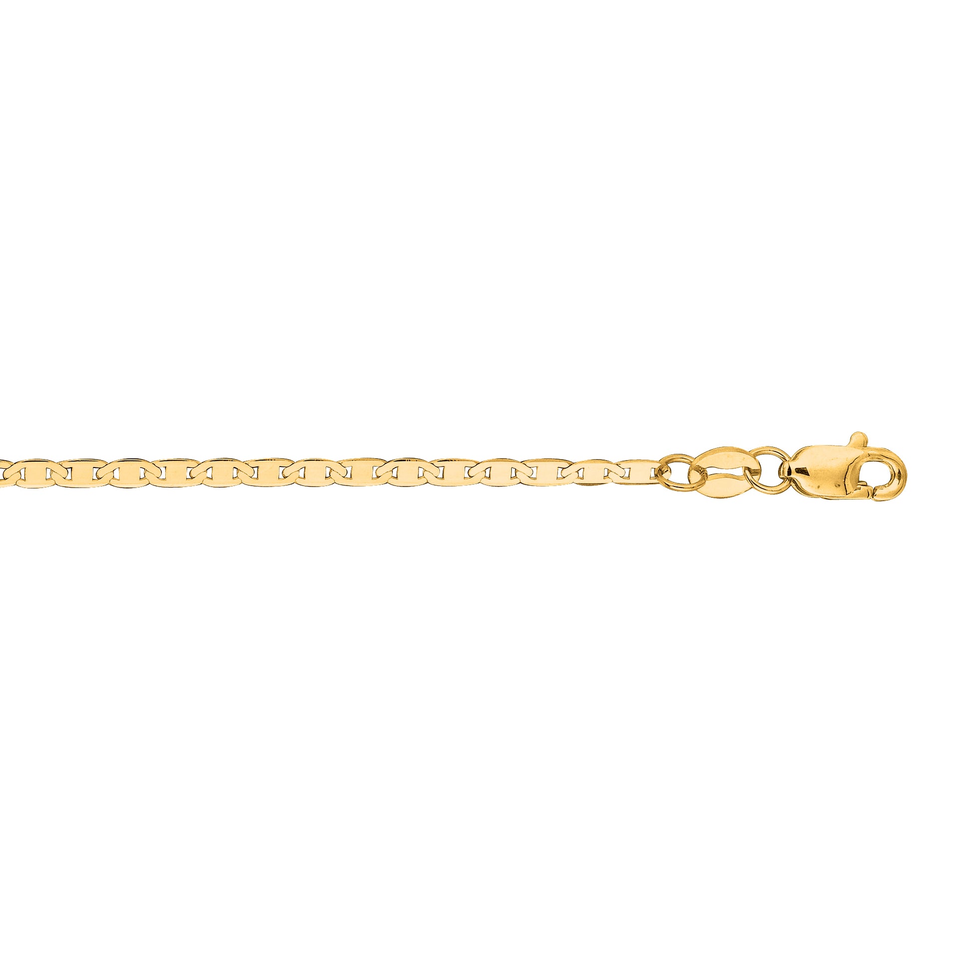 Royal Chain 10K Gold 1.7mm Mariner Chain  050M