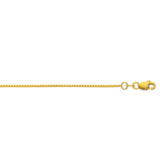 Royal Chain 10K Gold 0.94mm Classic Box Chain 063BOX