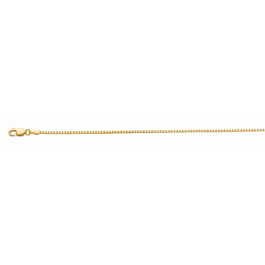Royal Chain 10K Gold 1.2mm Octagonal Box Chain 068OCB