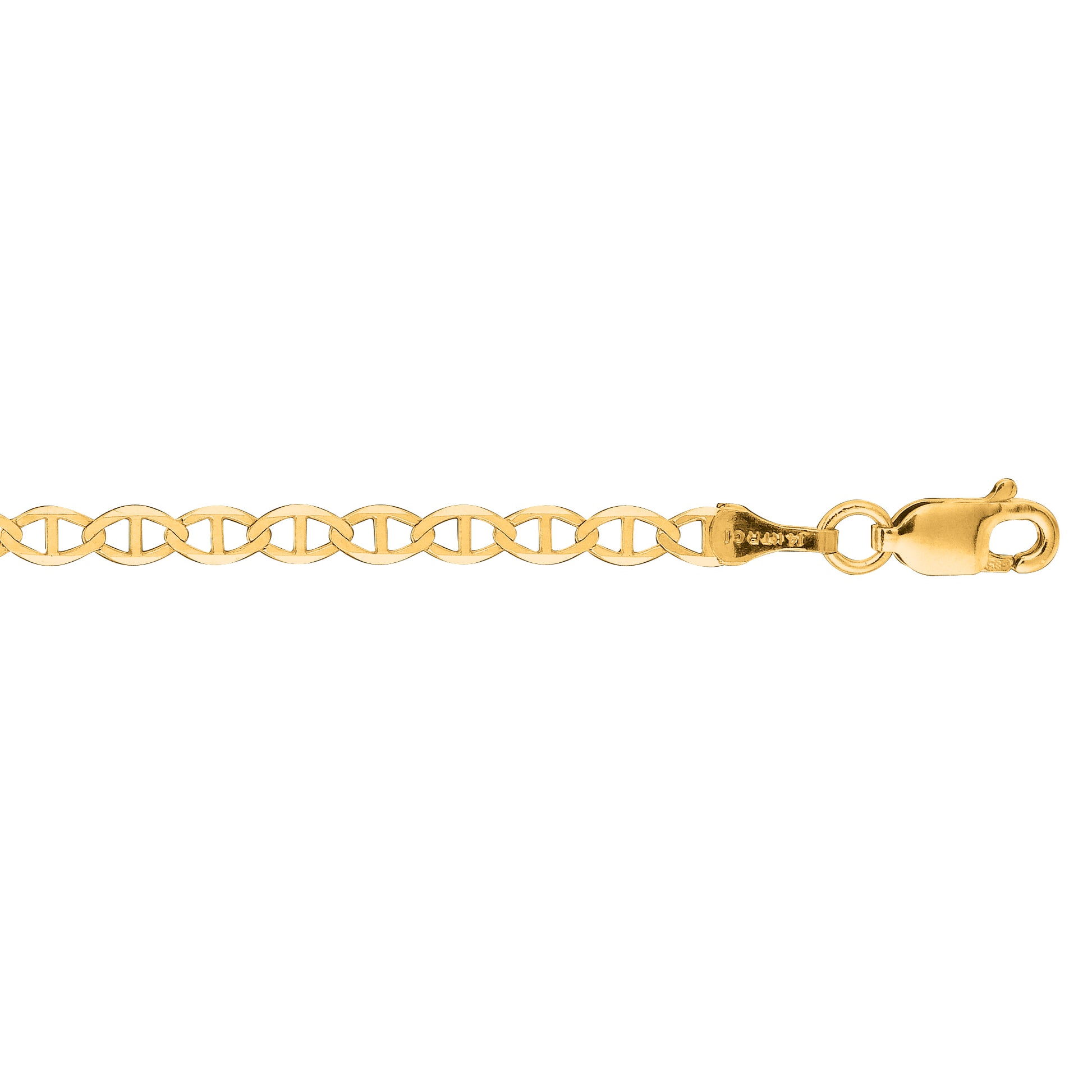 Royal Chain 10K Gold 3.2mm Mariner Chain  080M