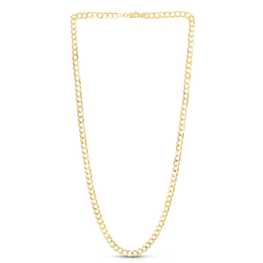 Royal Chain 10K Gold 5.3mm Lite Comfort Curb Chain 120LCRB