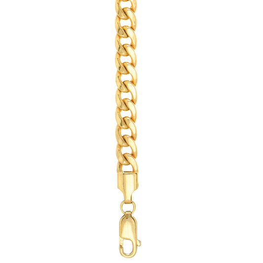 Royal Chain 10K Gold 5.5mm Semi-Solid Miami Cuban  150HMC