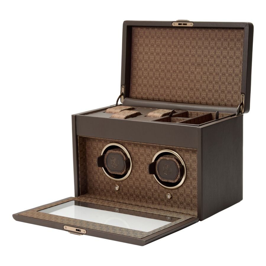 Wolf Earth Double Watch Winder 190406