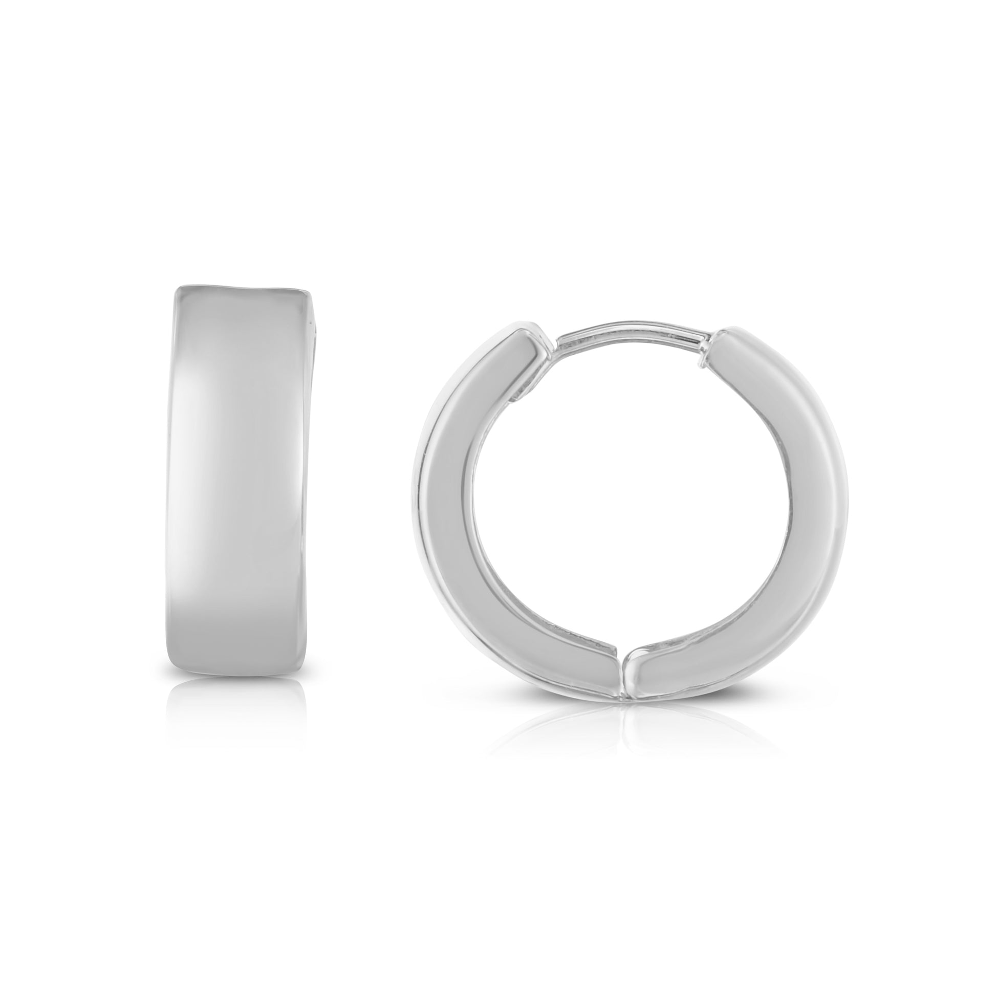 Royal Chain 10K Gold Polished Huggie Earring 3003ER