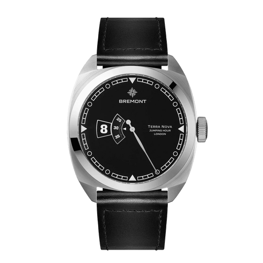 Bremont Terra Nova 40.5 Jumping Hour TN40-JH-SS-BK-L-S