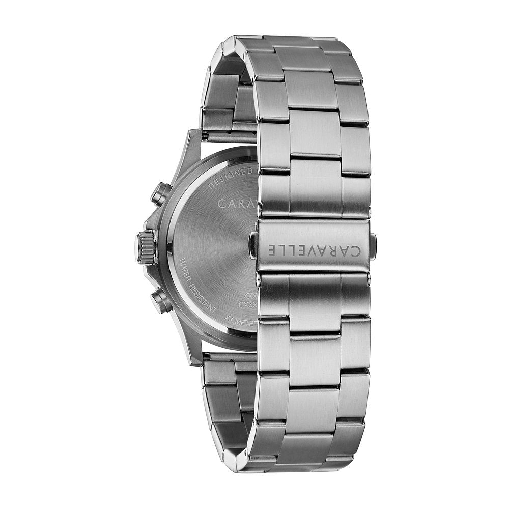 Bulova Caravelle Stainless Steel Sport Mens Watch Watch 43A145