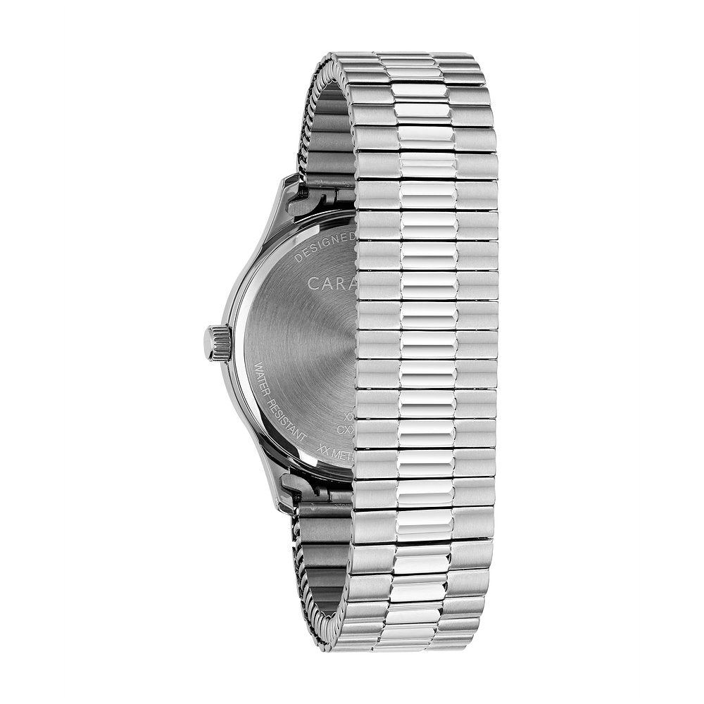 Bulova Caravelle Stainless Steel Classic CAR Mens Watch Watch 43B161