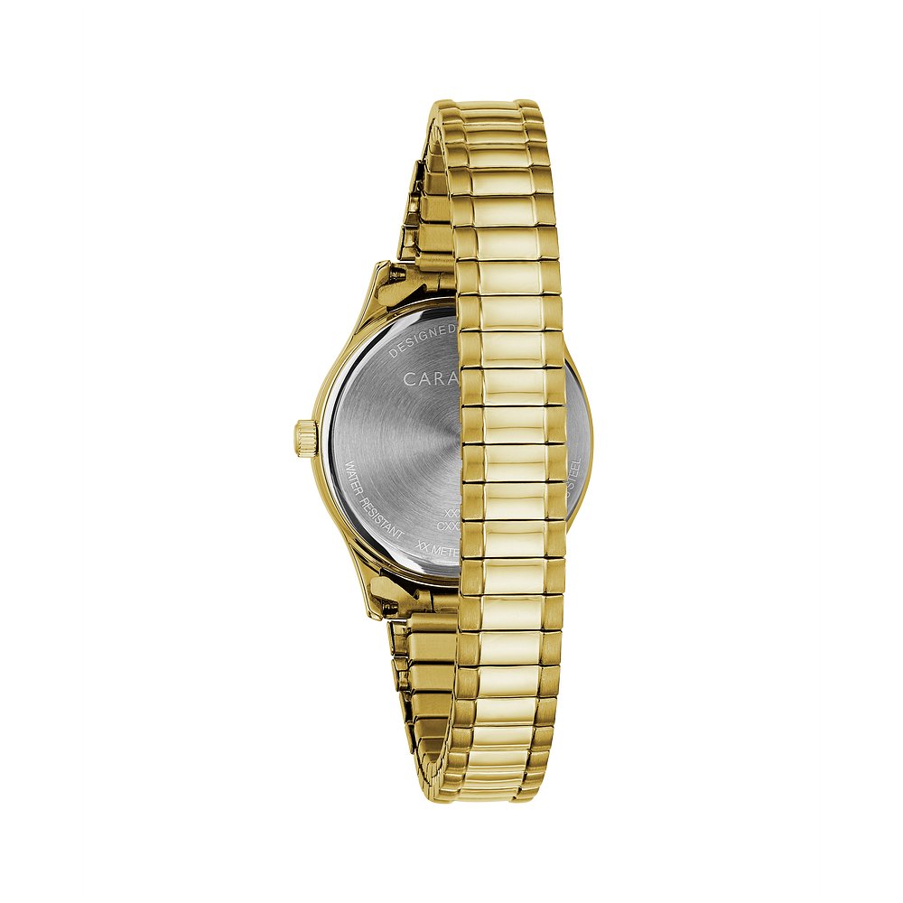 Bulova Caravelle Stainless Steel Classic CAR Ladies Watch Watch 44M113