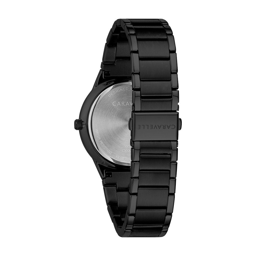 Bulova Caravelle Stainless Steel Modern CAR Mens Watch Watch 45D108