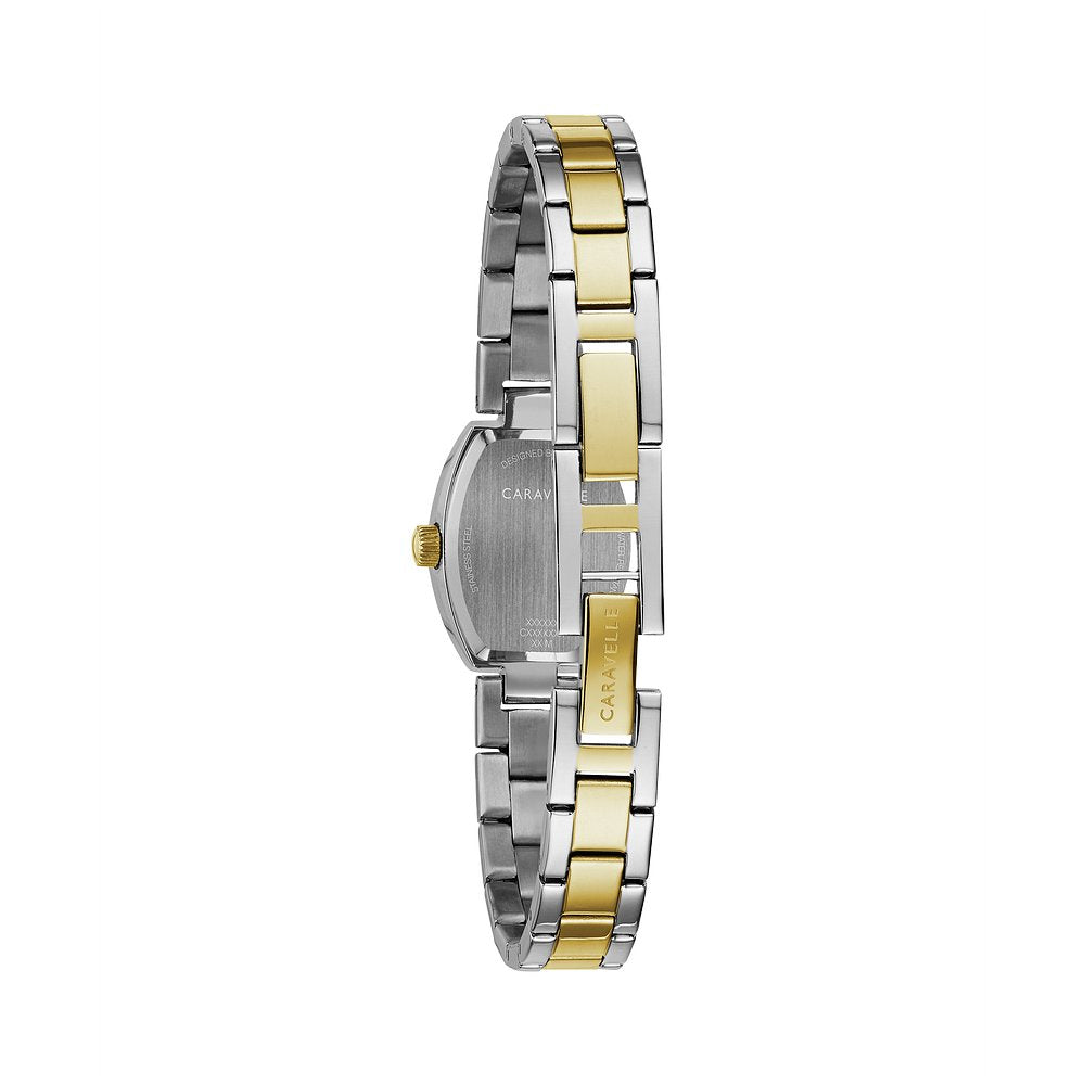 Bulova Caravelle Stainless Steel Classic CAR Ladies Watch Watch 45L168