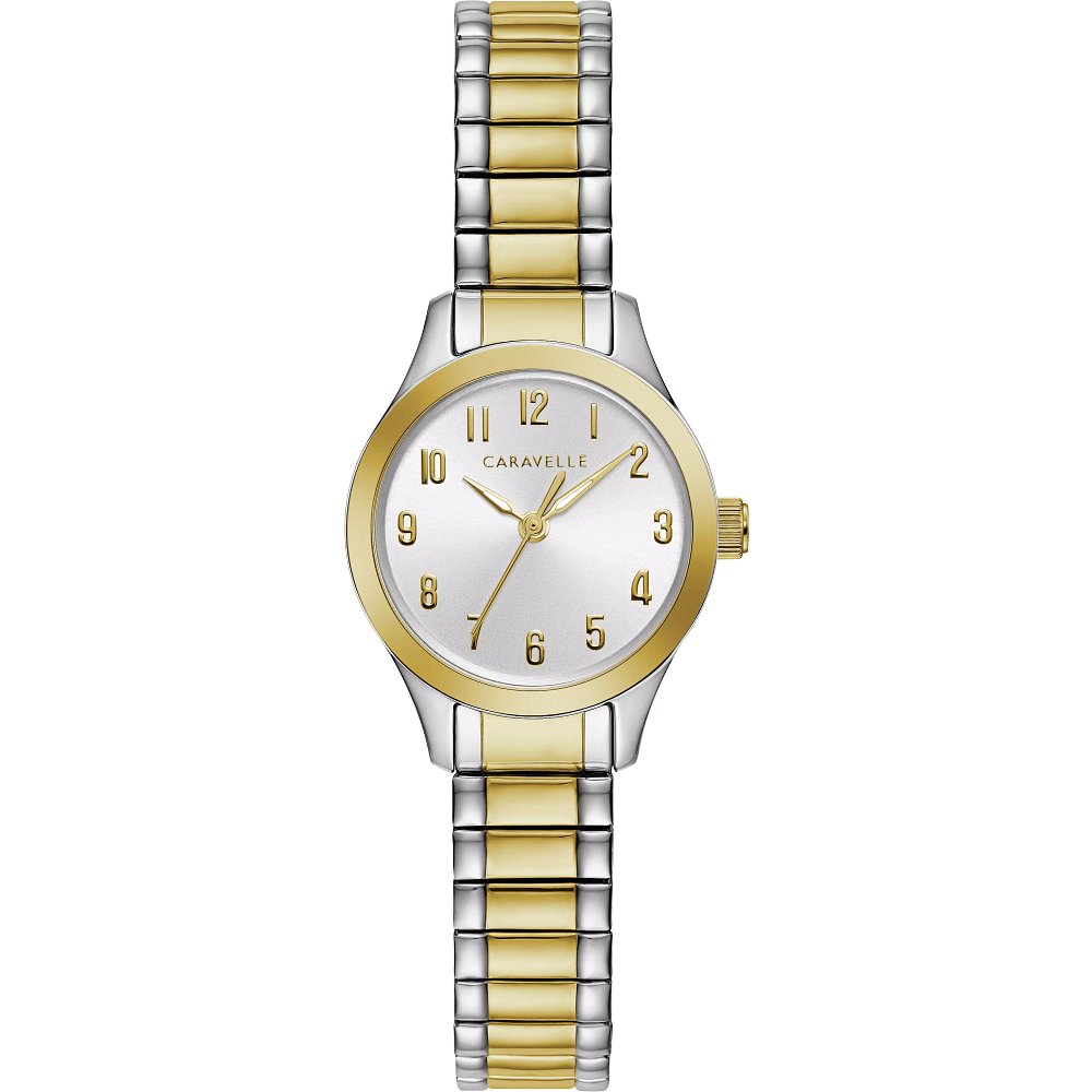 Bulova Caravelle Stainless Steel Classic CAR Ladies Watch Watch 45L177