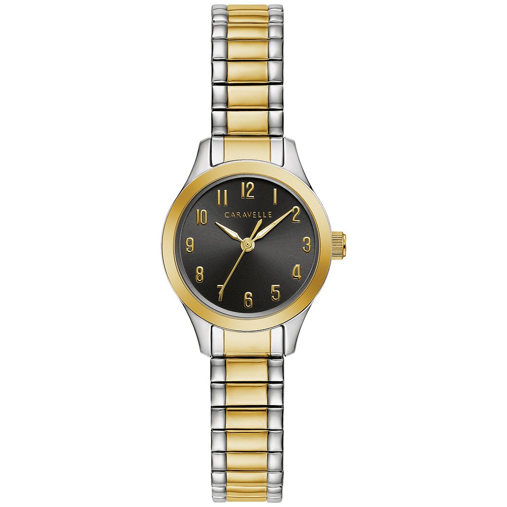 Bulova Caravelle Stainless Steel Classic CAR Ladies Watch Watch 45L185