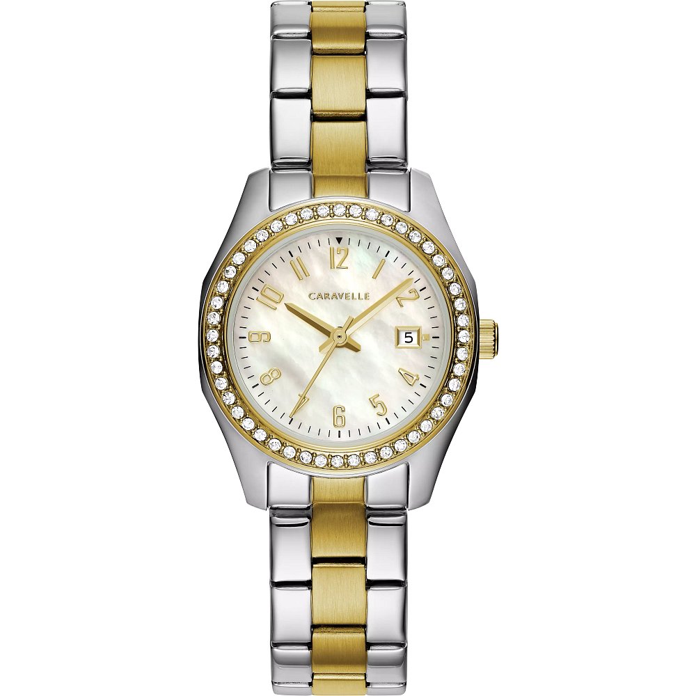 Bulova Caravelle Stainless Steel Sport Ladies Watch Watch 45M113