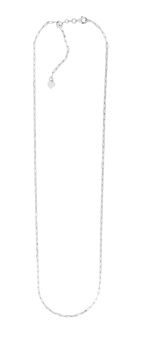 Royal Chain Silver 1.8mm Paperclip Chain AGADPCLP060