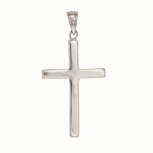 Royal Chain Silver Flat Cross AGCH768