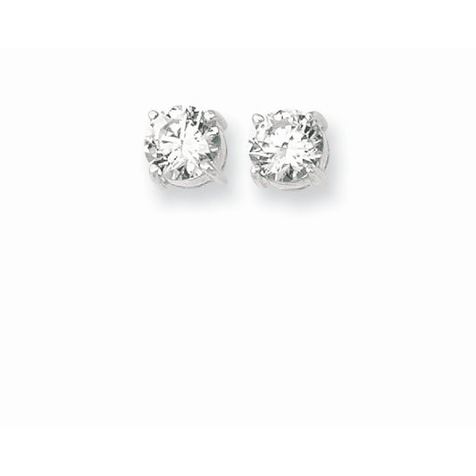 Royal Chain Silver 3MM CZ Earring AGCZ160