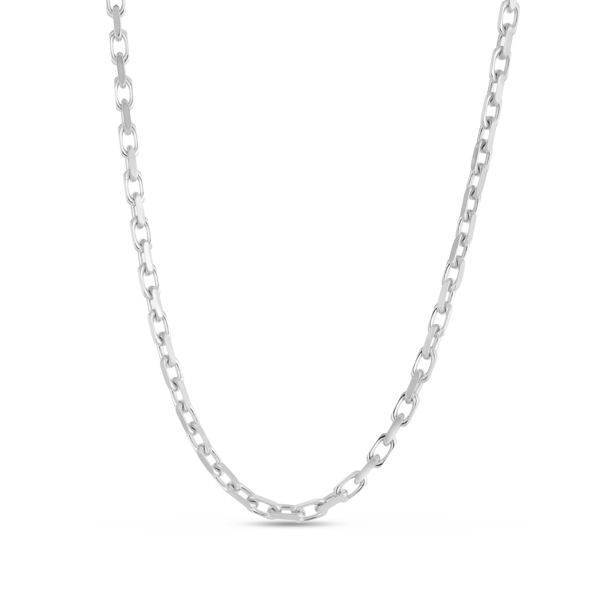 Royal Chain Silver 3.4mmmm French Cable Chain AGHRM145