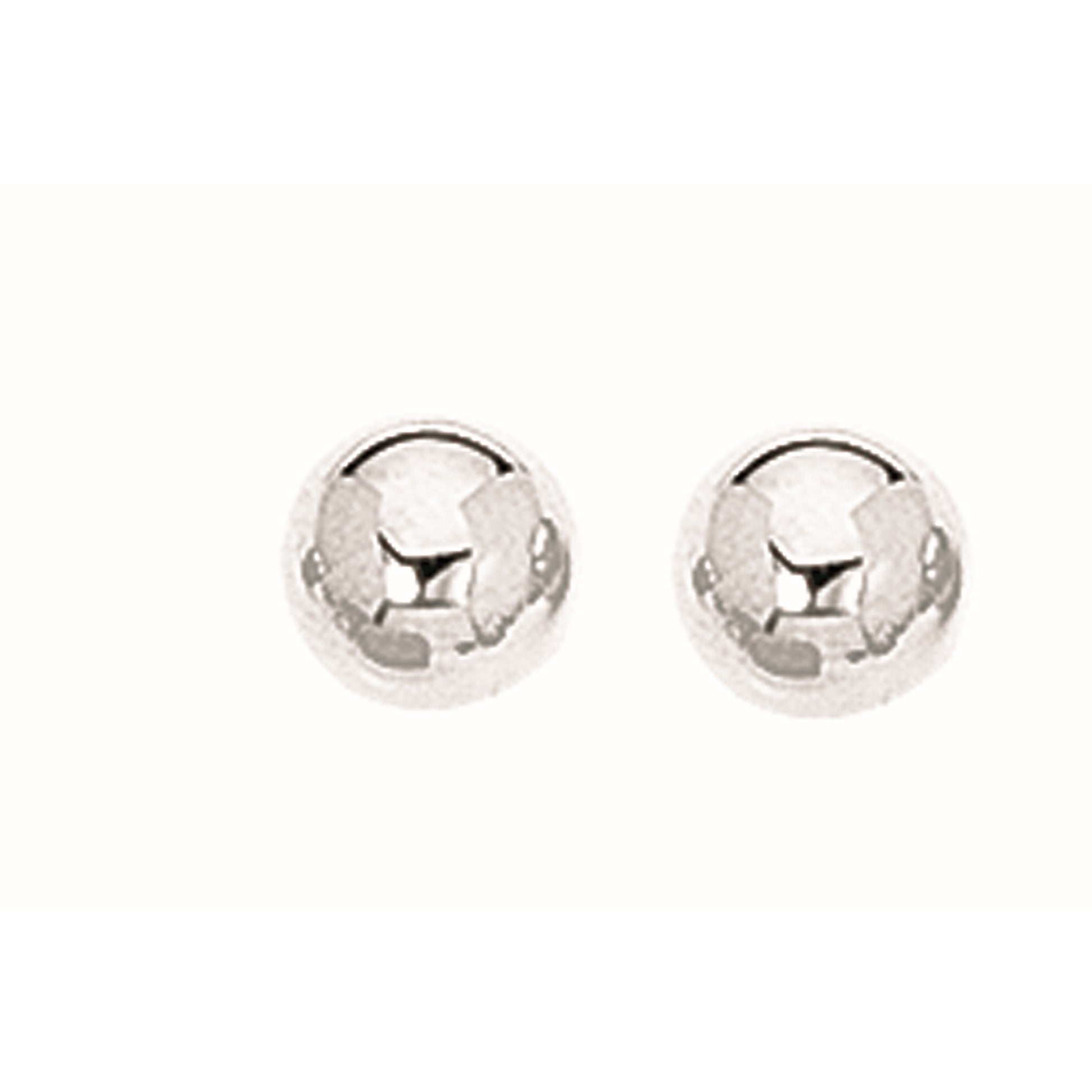 Royal Chain Silver Ball Earring AGM