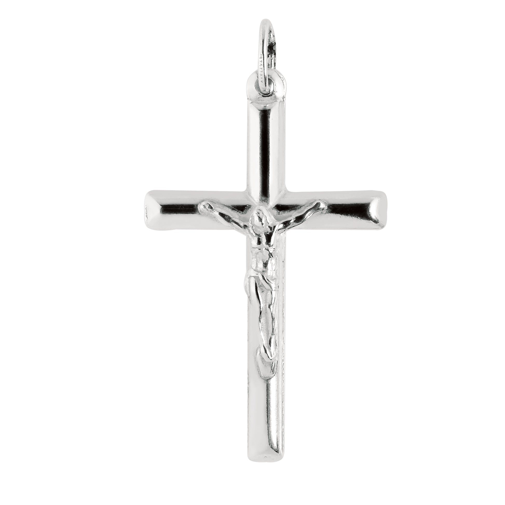 Royal Chain Silver Large Crucifix Cross Pendant AGMD123