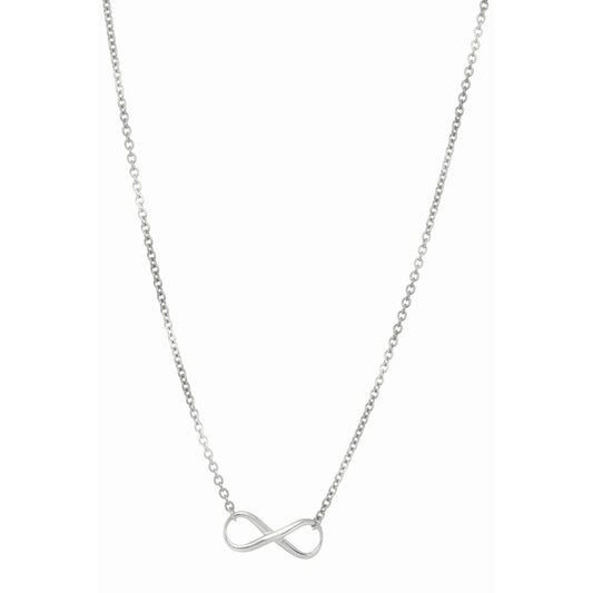 Royal Chain Silver Infinity Necklace AGN990