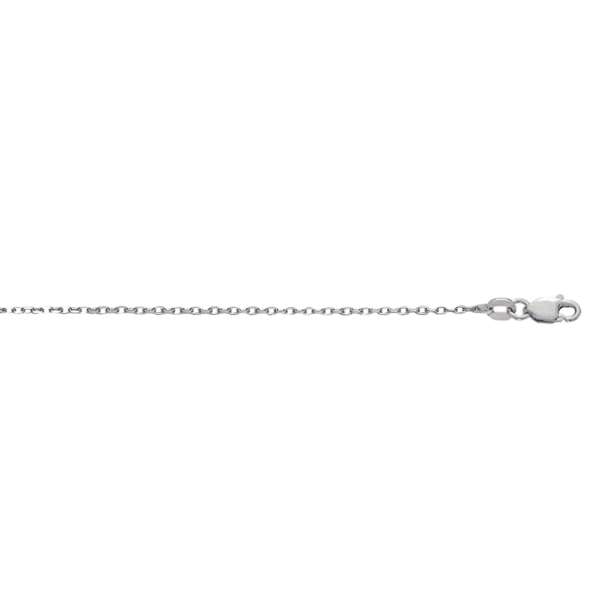 Royal Chain Silver .8mm Diamond Cut Cable Chain AGRCAB025